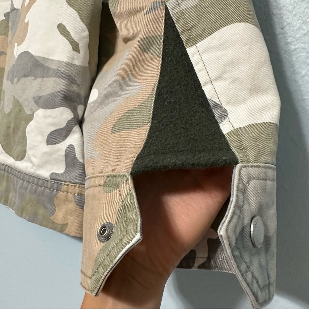 Zadig & Voltaire Kavy Camo Jacket NWT S Cargo Utility Grunge Gorpcore - Picture 13 of 16